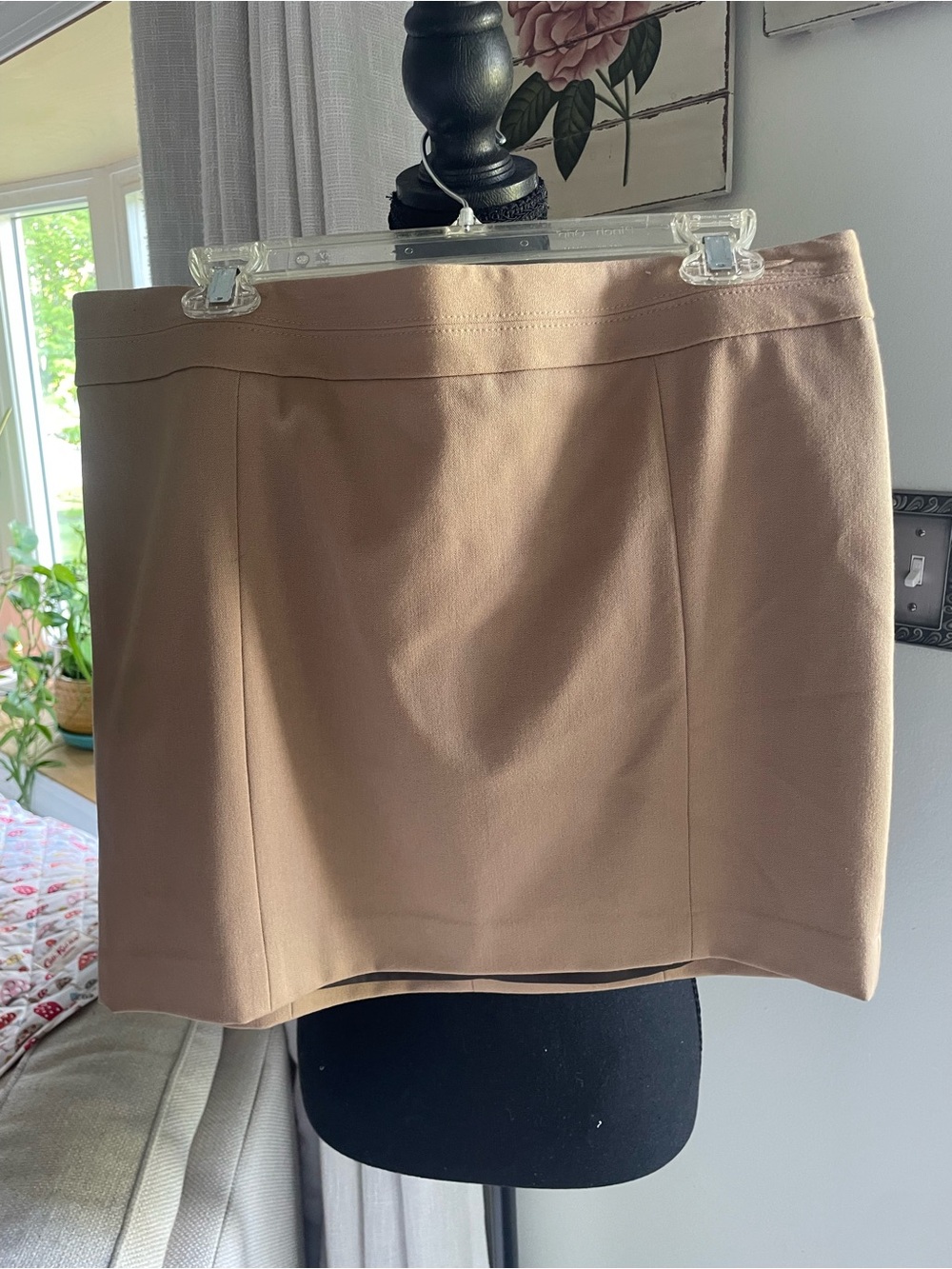 Express Mini Skirt in Camel Brown NWOT